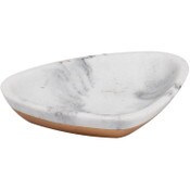 Wholesale - RESIN MARBLE/GOLD SOAP DISH C/P 24, UPC: 810094752804